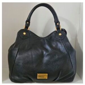 Marc by Marc Jacob's XXL Black Pebbled Leather Tote bag-